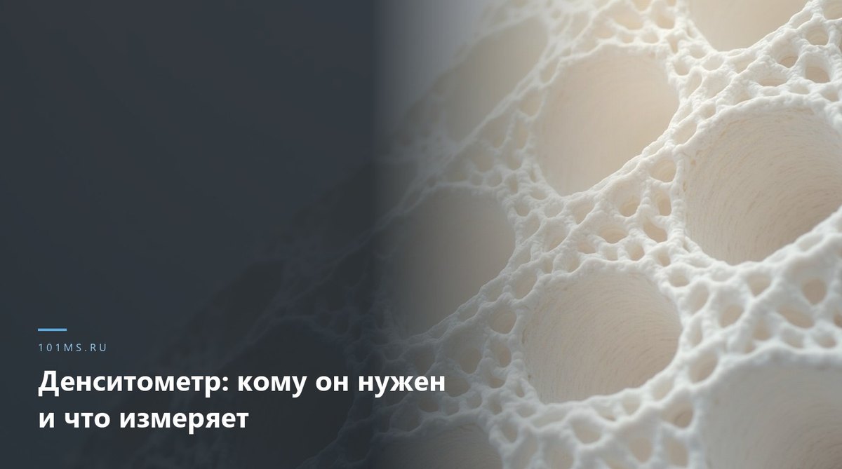 Денситометр: кому он нужен и что измеряет