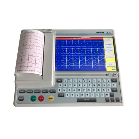 Электрокардиограф AsCARD Grey v.205 - 0 руб.