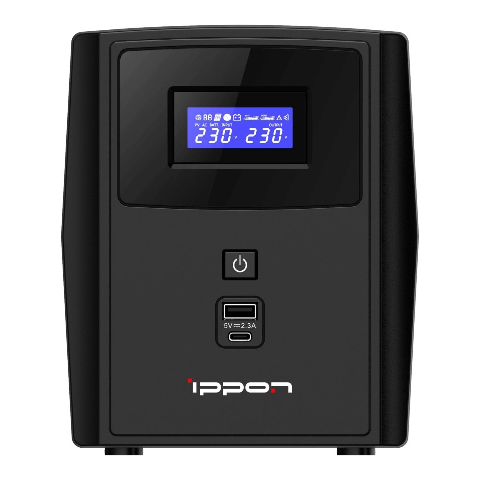 Ippon Smart Power Pro II Euro 1200 720Вт 1200ВА черный 1029740